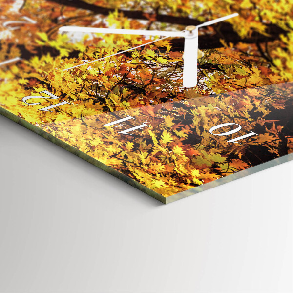 Horloge rectangulaire verticale Arbre