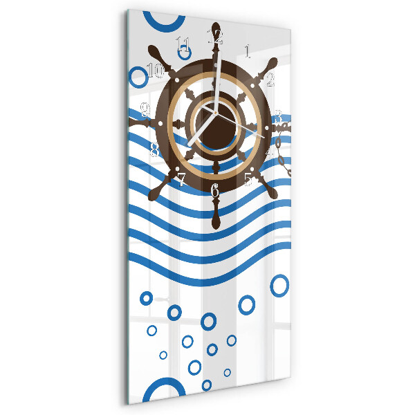 Horloge rectangulaire verticale Stère