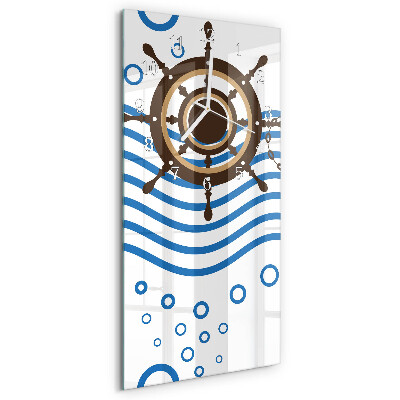 Horloge rectangulaire verticale Stère