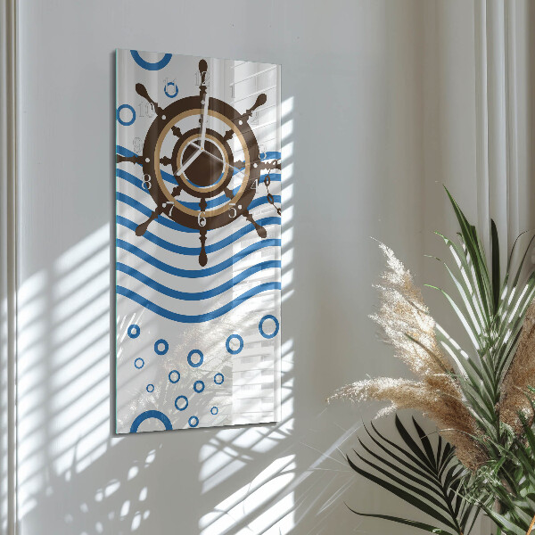 Horloge rectangulaire verticale Stère