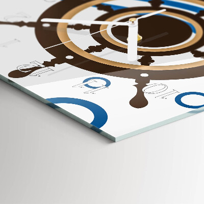 Horloge rectangulaire verticale Stère