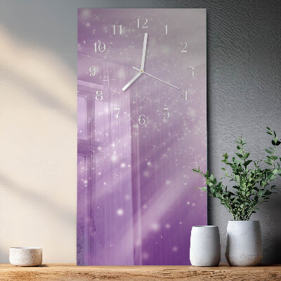 Horloge rectangulaire verticale Apparence