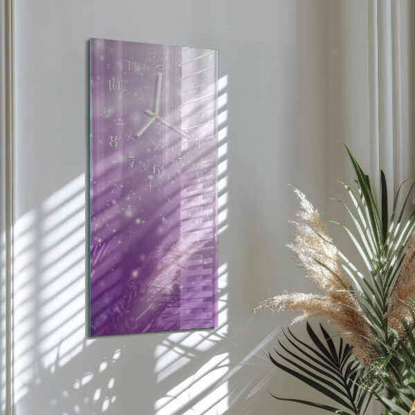 Horloge rectangulaire verticale Apparence