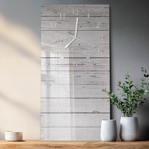 Horloge rectangulaire verticale Mur