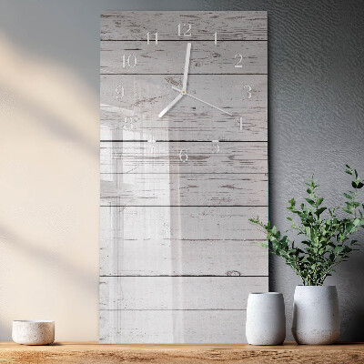 Horloge rectangulaire verticale Mur
