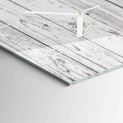 Horloge rectangulaire verticale Mur