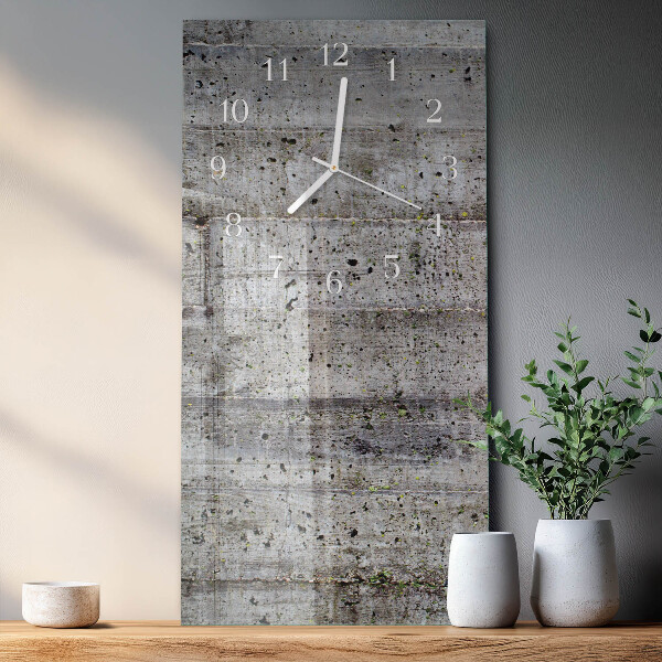 Horloge rectangulaire verticale Sol