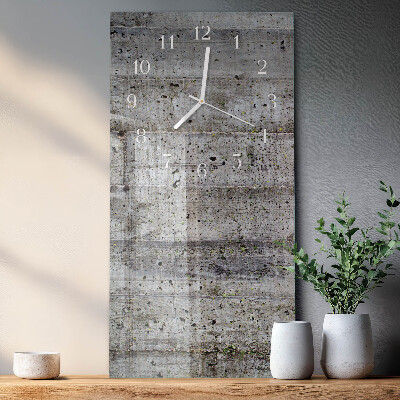 Horloge rectangulaire verticale Sol