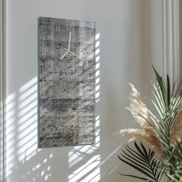 Horloge rectangulaire verticale Sol