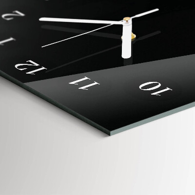 Horloge rectangulaire verticale Stylo