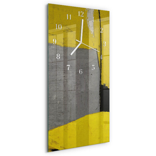 Horloge rectangulaire verticale Confusion