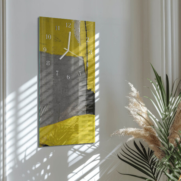Horloge rectangulaire verticale Confusion