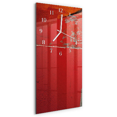 Horloge rectangulaire verticale Mur