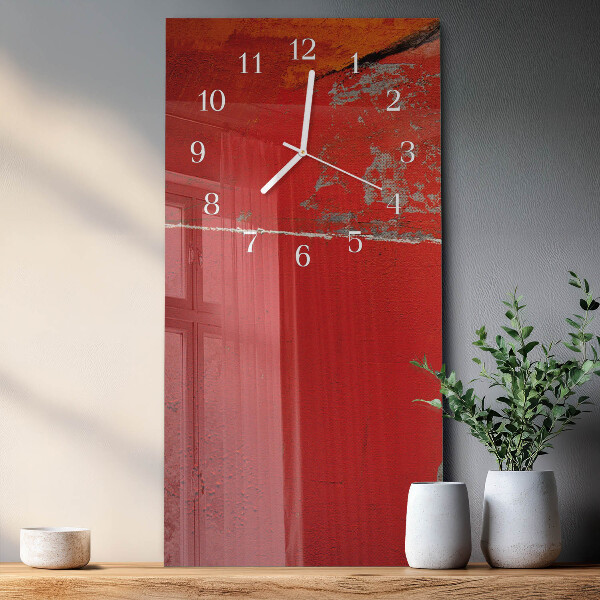 Horloge rectangulaire verticale Mur