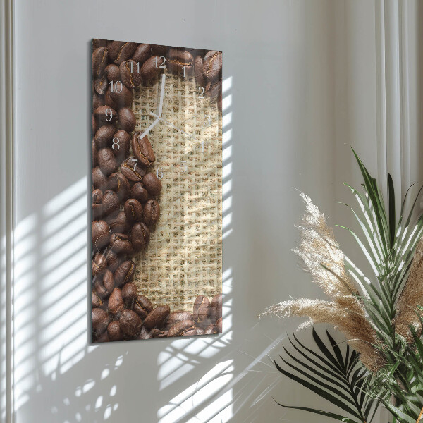 Horloge rectangulaire verticale pouf