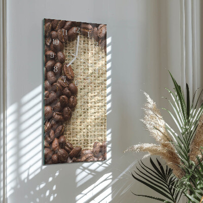 Horloge rectangulaire verticale pouf