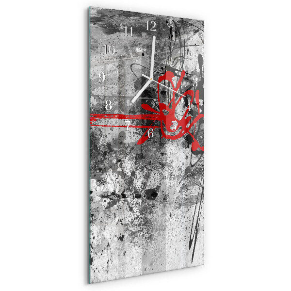 Horloge rectangulaire verticale Morceau