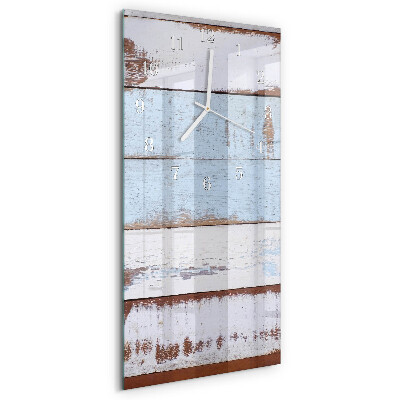 Horloge rectangulaire verticale Mur