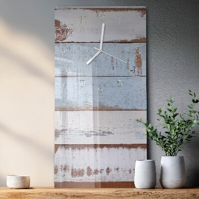 Horloge rectangulaire verticale Mur