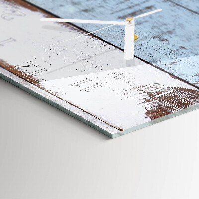 Horloge rectangulaire verticale Mur