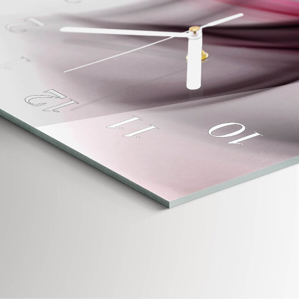 Horloge rectangulaire verticale Abstraction