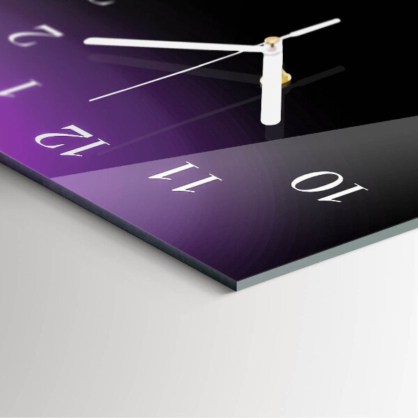 Horloge rectangulaire verticale Abstraction