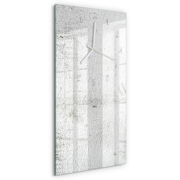 Horloge rectangulaire verticale Mur