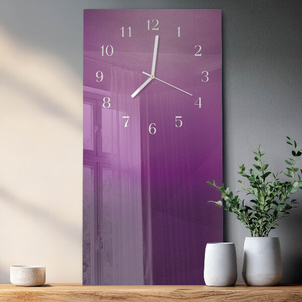 Horloge rectangulaire verticale Matériel