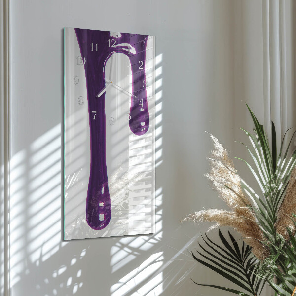 Horloge rectangulaire verticale Morve