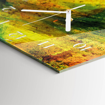 Horloge rectangulaire verticale Chaos