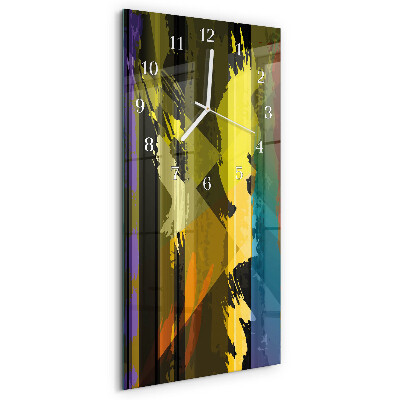Horloge rectangulaire verticale Morceau