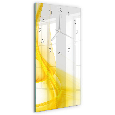 Horloge rectangulaire verticale Abstraction