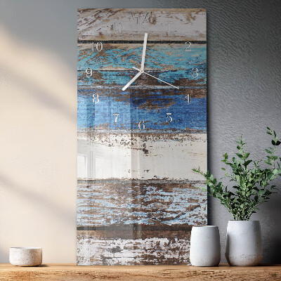 Horloge rectangulaire verticale Sol