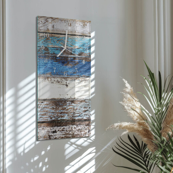 Horloge rectangulaire verticale Sol