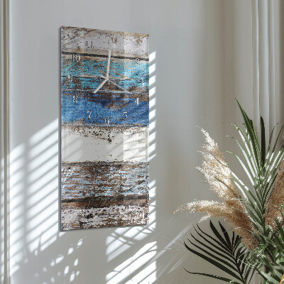 Horloge rectangulaire verticale Sol