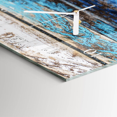 Horloge rectangulaire verticale Sol