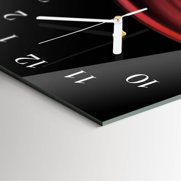 Horloge rectangulaire verticale Art abstrait