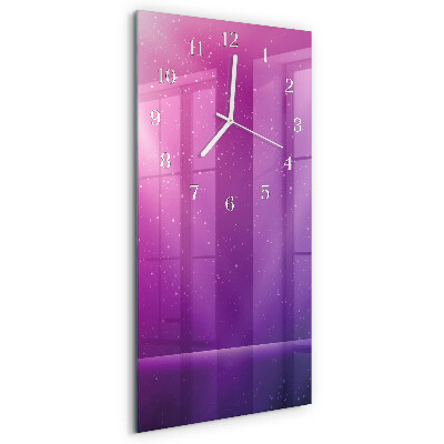 Horloge rectangulaire verticale Apparence