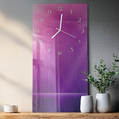 Horloge rectangulaire verticale Apparence