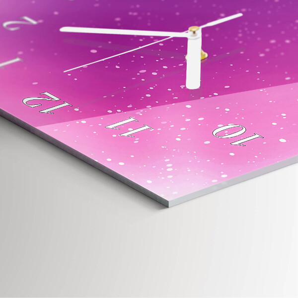 Horloge rectangulaire verticale Apparence