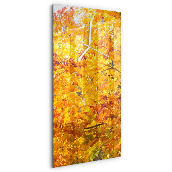 Horloge rectangulaire verticale Arbre