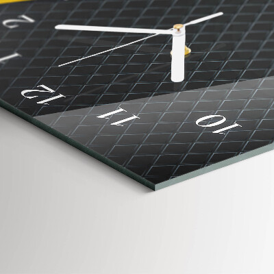 Horloge rectangulaire verticale Abstraction