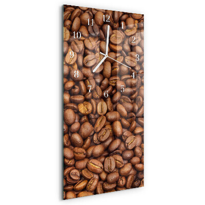 Horloge rectangulaire verticale Haricots