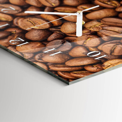 Horloge rectangulaire verticale Haricots