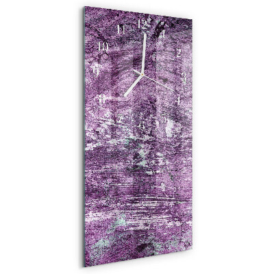 Horloge rectangulaire verticale Chaos