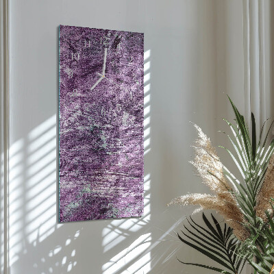 Horloge rectangulaire verticale Chaos
