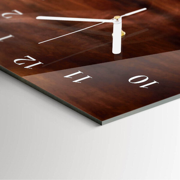 Horloge rectangulaire verticale Tasse