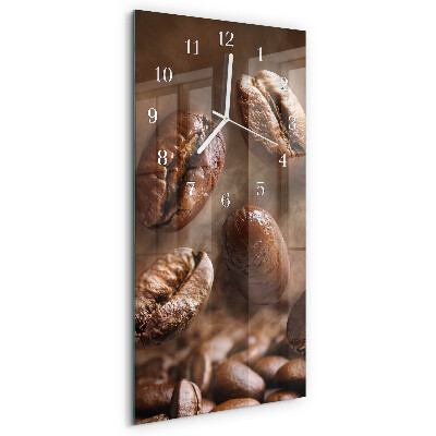 Horloge rectangulaire verticale Haricots