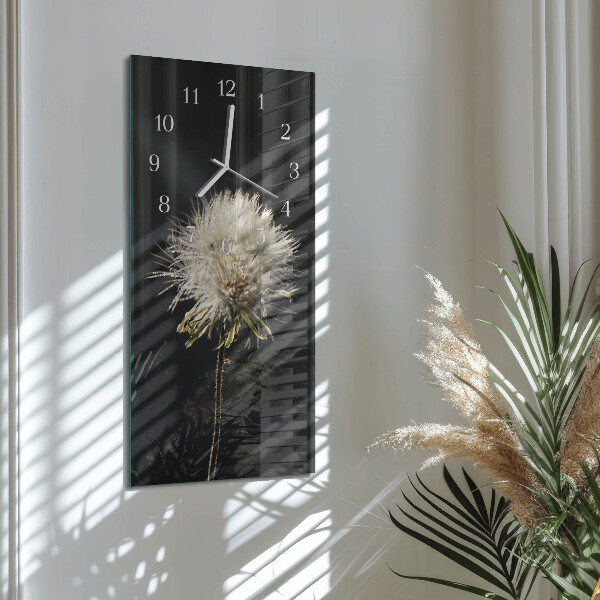 Horloge rectangulaire verticale chardon-Marie