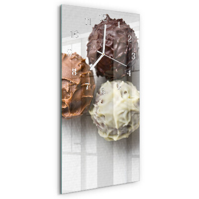 Horloge rectangulaire verticale Perles